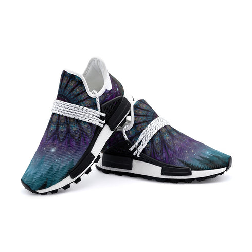 Midnight Mandala Unisex Lightweight Sneakers